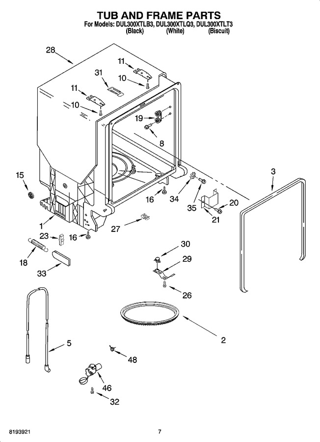 Diagram for DUL300XTLQ3