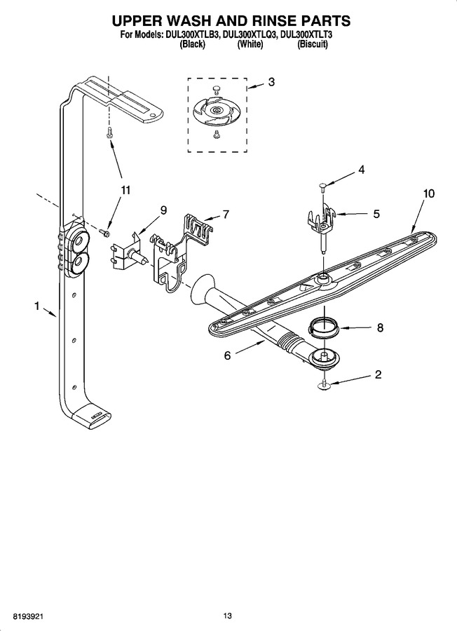 Diagram for DUL300XTLQ3