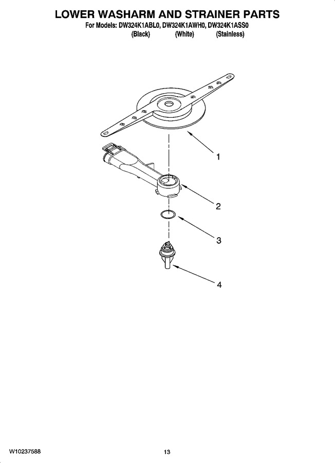 Diagram for DW324K1AWH0