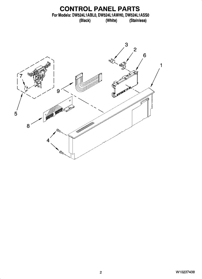 Diagram for DW524L1ABL0