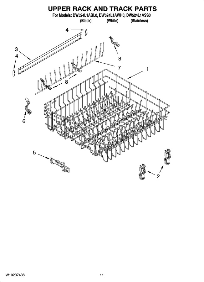 Diagram for DW524L1ASS0
