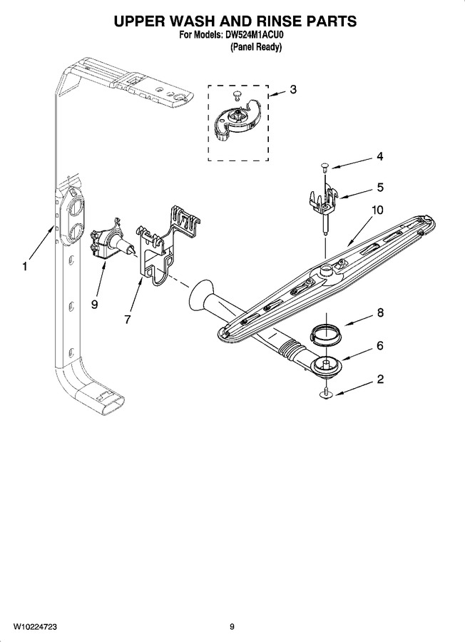Diagram for DW524M1ACU0