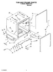 Diagram for 05 - Tub And Frame Parts