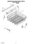 Diagram for 09 - Upper Rack And Track Parts
