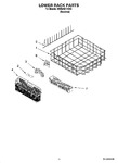 Diagram for 10 - Lower Rack Parts
