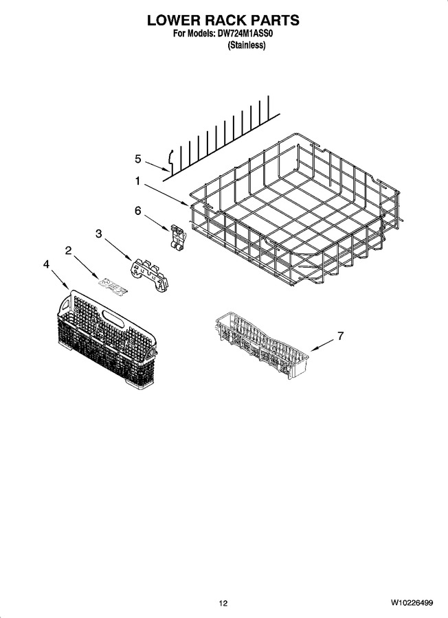 Diagram for DW724M1ASS0
