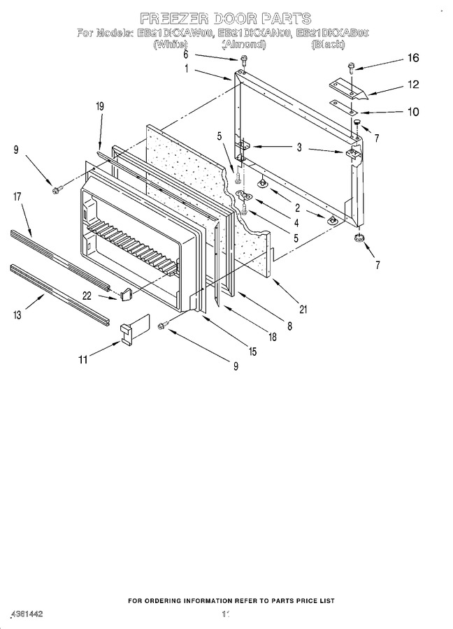 Diagram for EB21DKXAW00