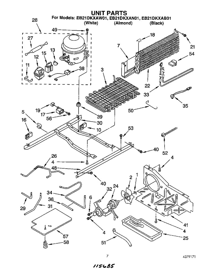 Diagram for EB21DKXAW01
