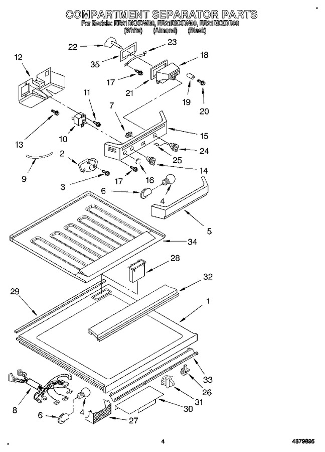 Diagram for EB21DKXDN00