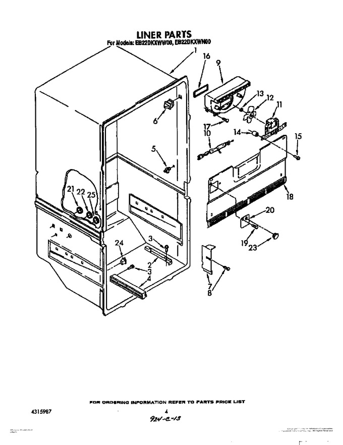 Diagram for EB22DKXWN00