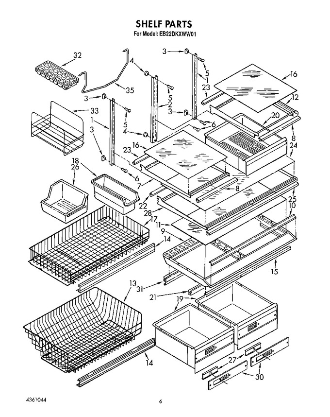 Diagram for EB22DKXWW01