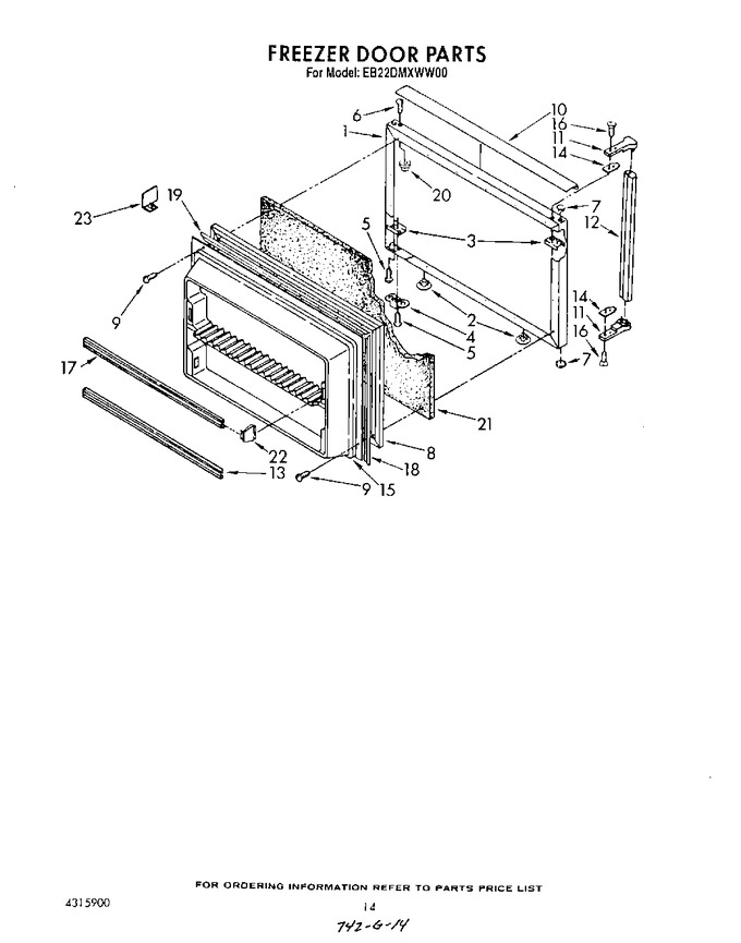 Diagram for EB22DMXWN00