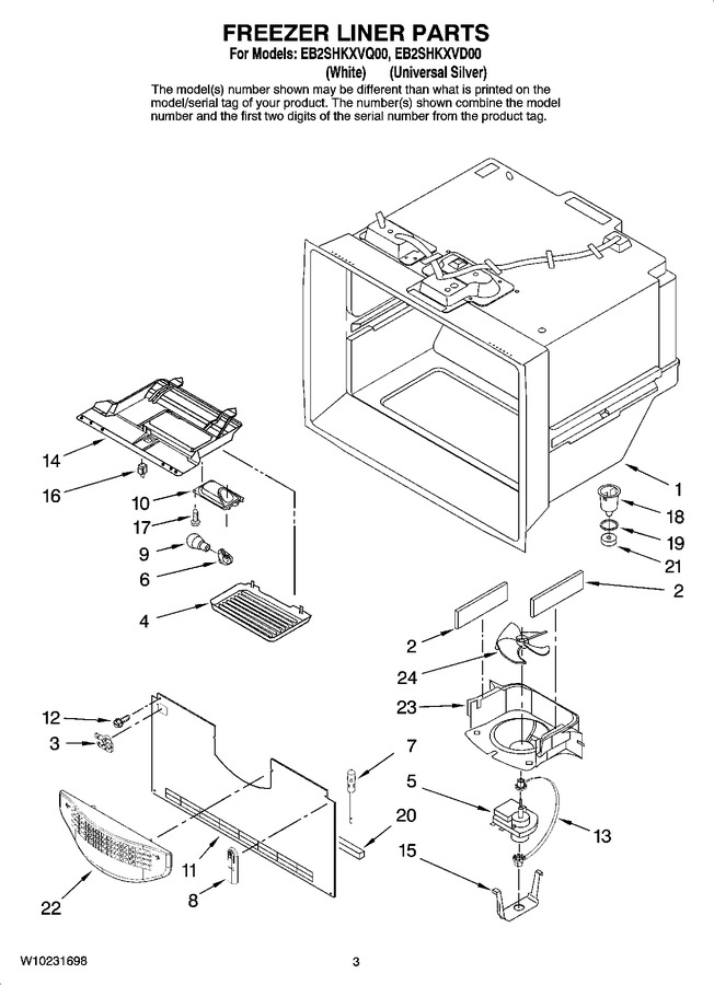 Diagram for EB2SHKXVQ00