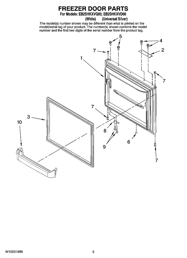 Diagram for EB2SHKXVQ00