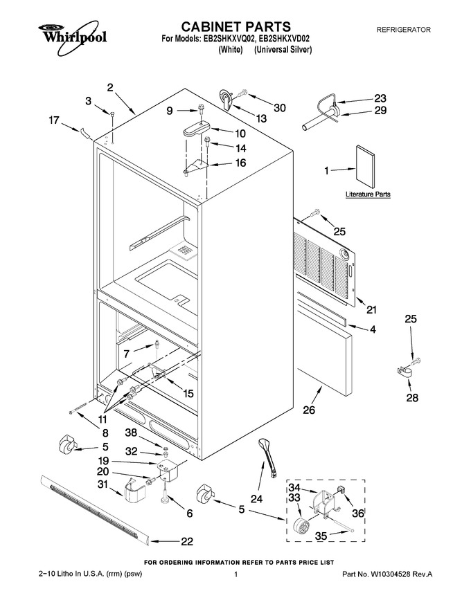 Diagram for EB2SHKXVQ02