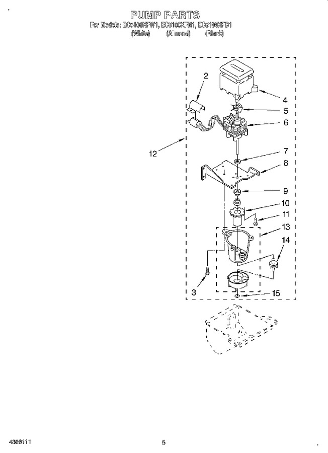 Diagram for EC5100XFW1
