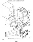 Diagram for 02 - Cabinet, Liner And Door , Lit/optional