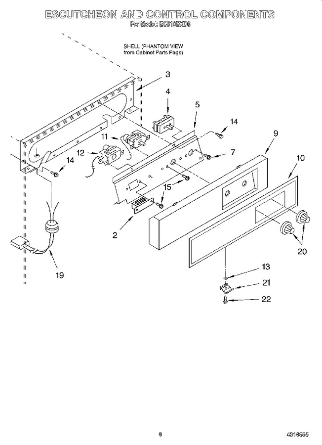 Diagram for EC510BXD0