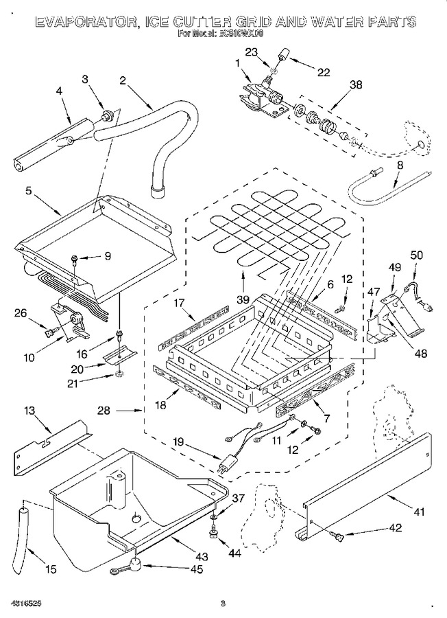 Diagram for EC510WXD0