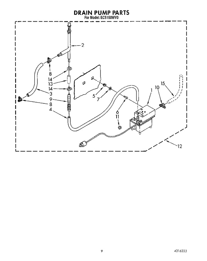 Diagram for EC5150WV0
