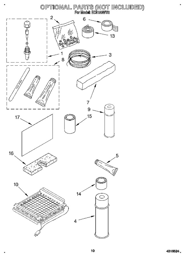 Diagram for EC5150WV2