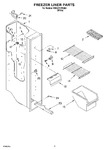 Diagram for 03 - Freezer Liner