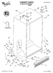 Diagram for 01 - Cabinet Parts