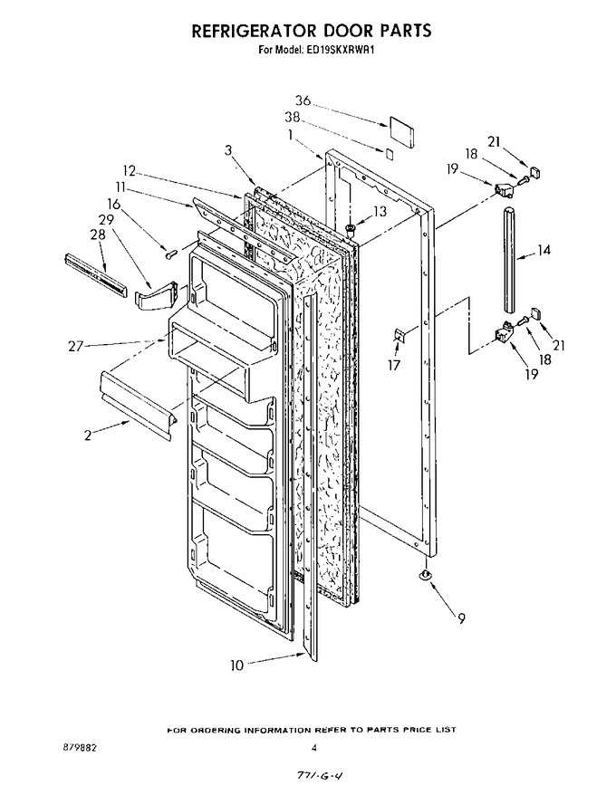 Diagram for ED19SKXRWR1