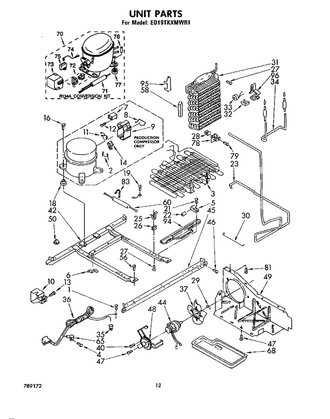 Diagram for ED19TKXMWR1