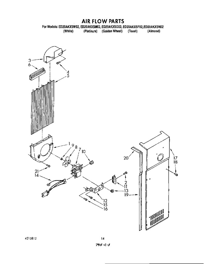 Diagram for ED20AKXSW02