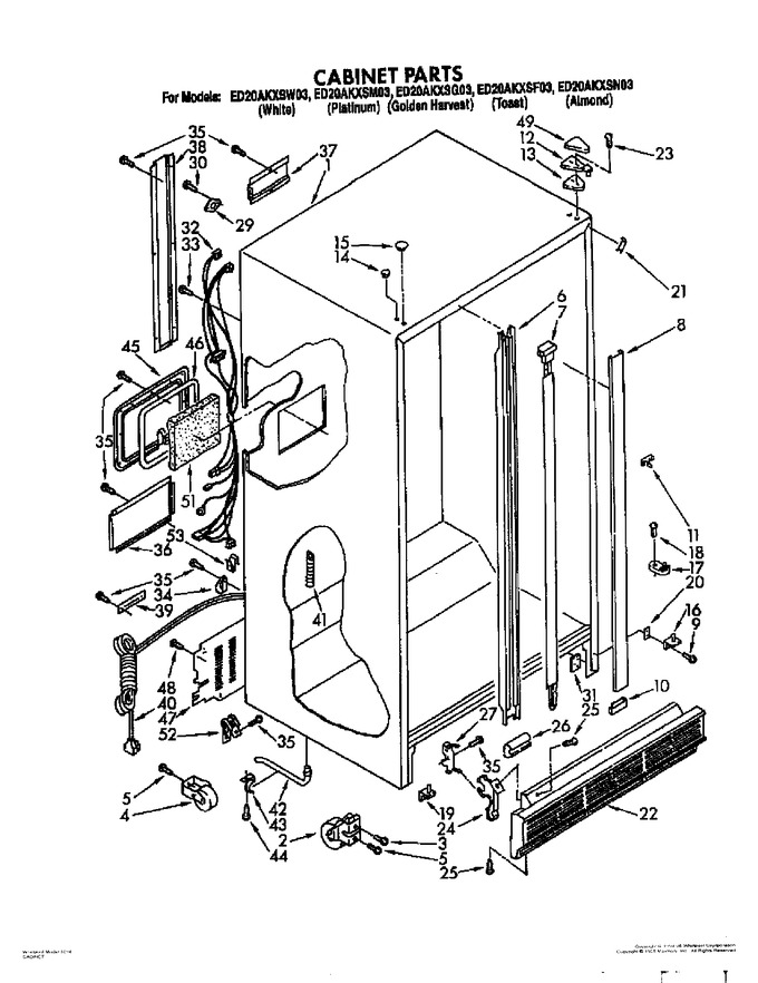 Diagram for ED20AKXSW03