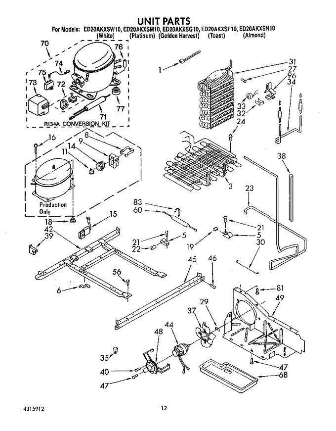 Diagram for ED20AKXSW10