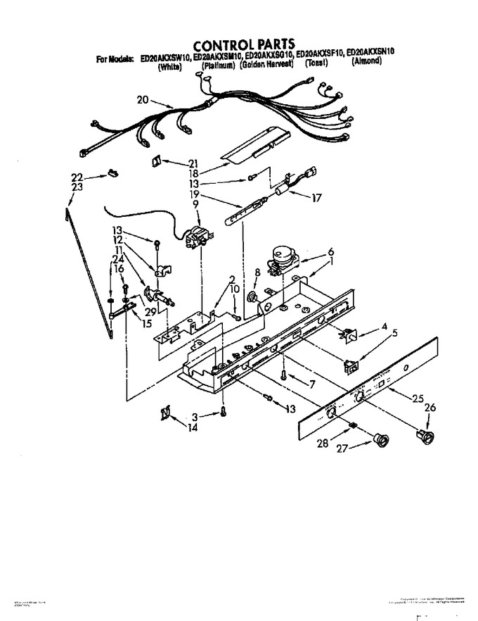 Diagram for ED20AKXSW10