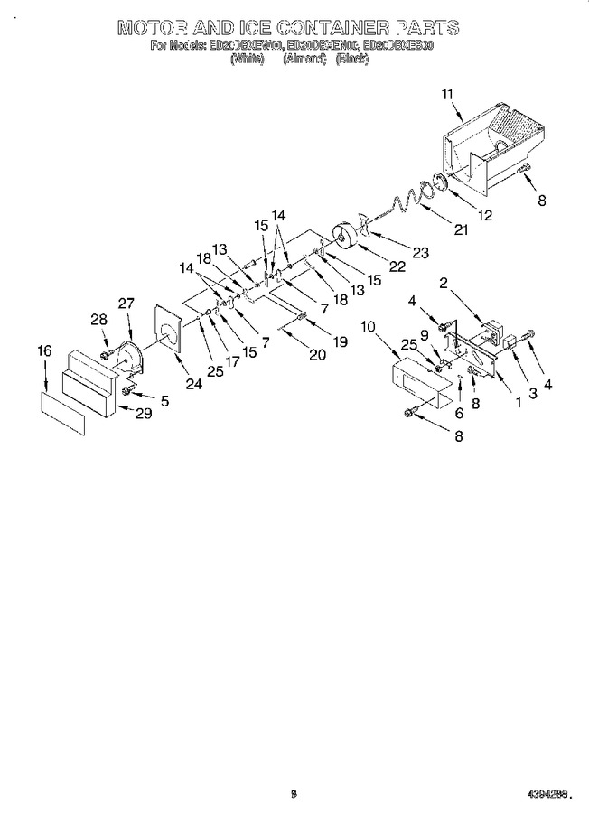Diagram for ED20DBXEB00