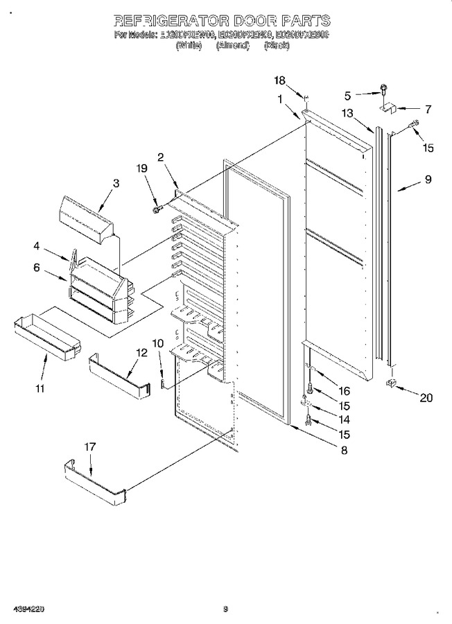 Diagram for ED20DFXEW00