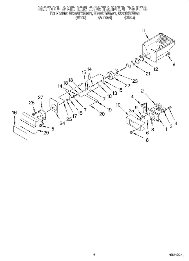 Diagram for ED20DFXEW01