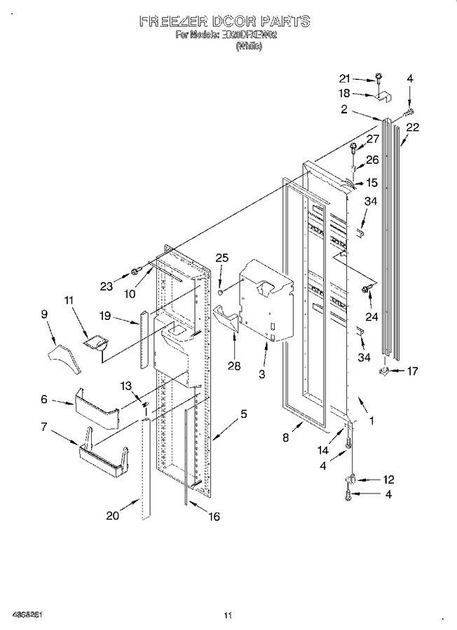Diagram for ED20DFXEW02