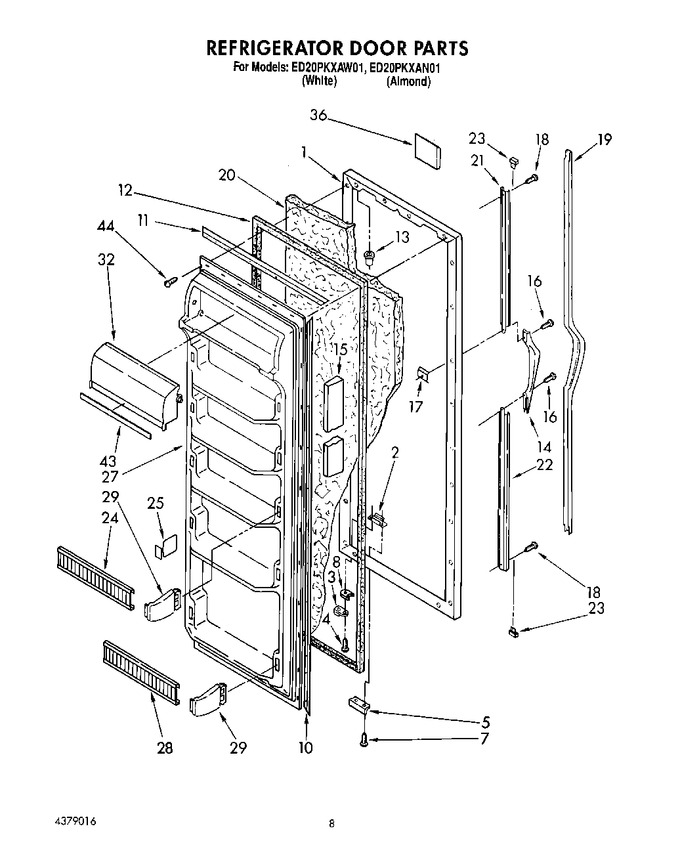 Diagram for ED20PKXAN01
