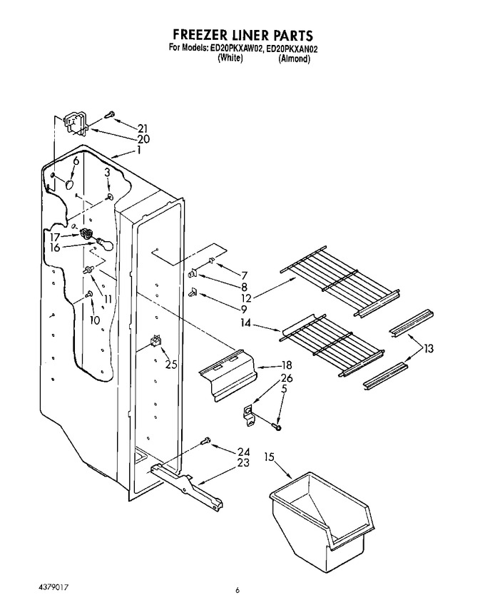 Diagram for ED20PKXAW02