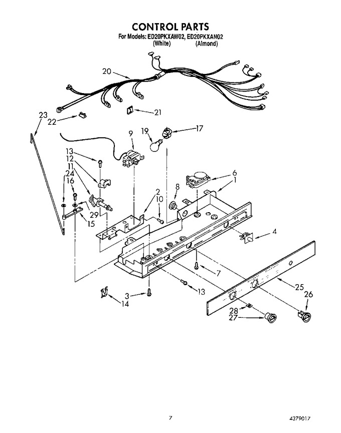 Diagram for ED20PKXAW02