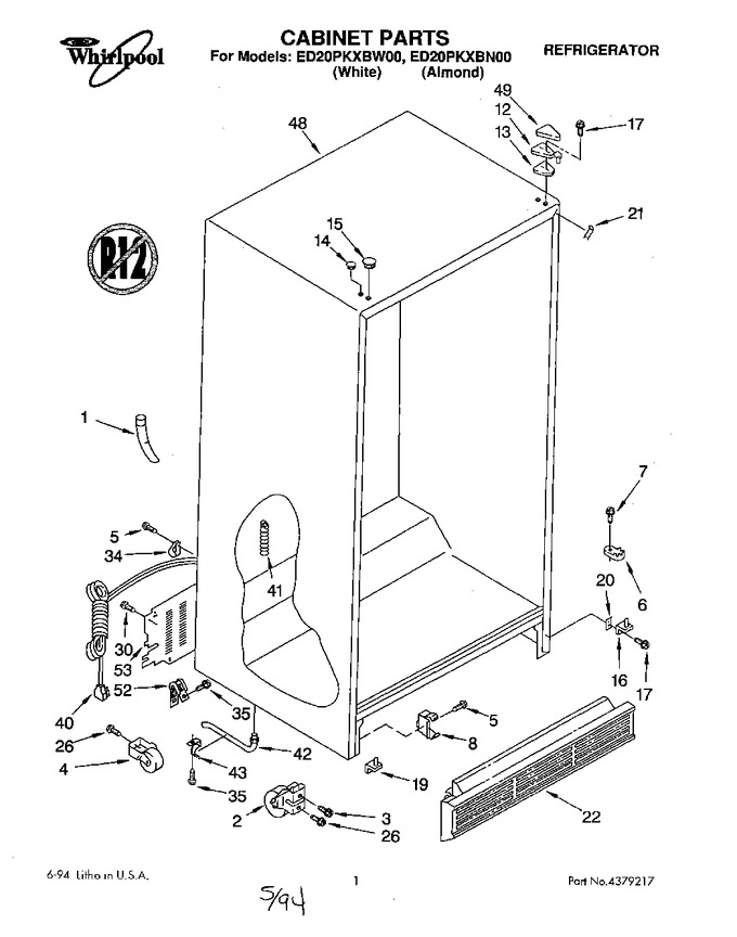 Diagram for ED20PKXBW00