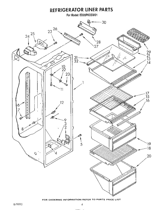 Diagram for ED20PKXSW01