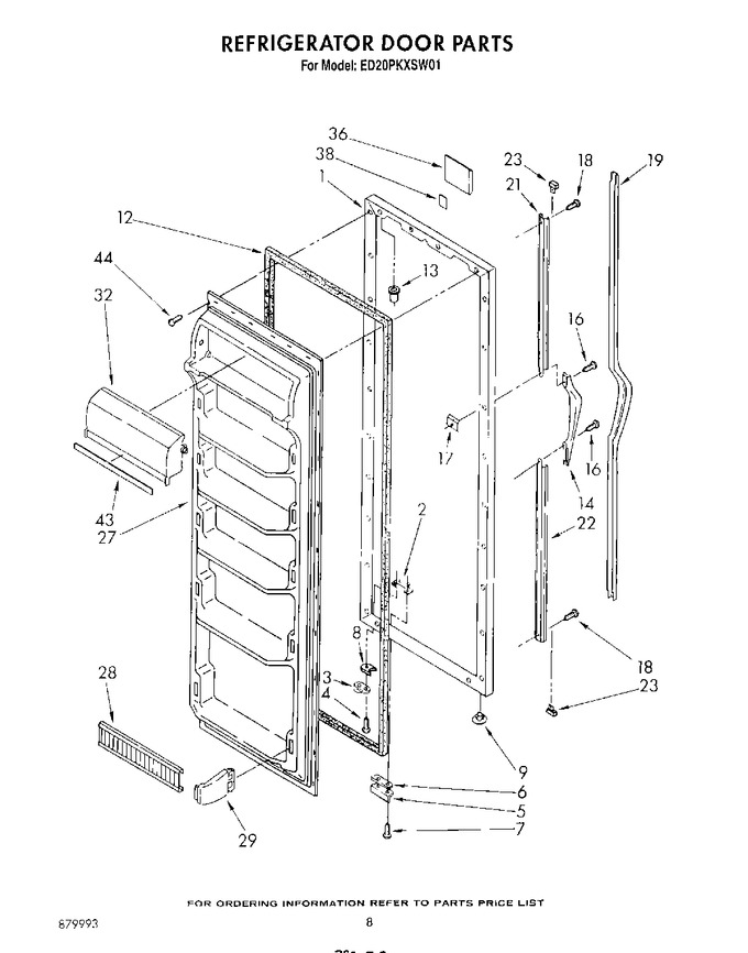 Diagram for ED20PKXSW01