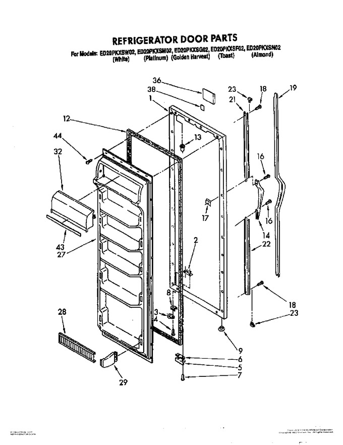 Diagram for ED20PKXSW02