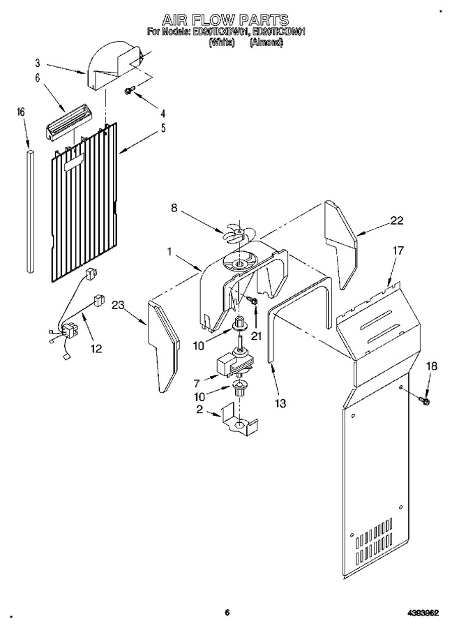 Diagram for ED20TKXDW01