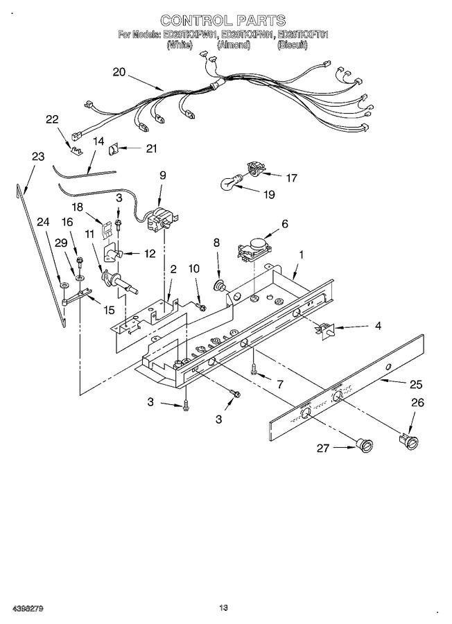 Diagram for ED20TKXFW01