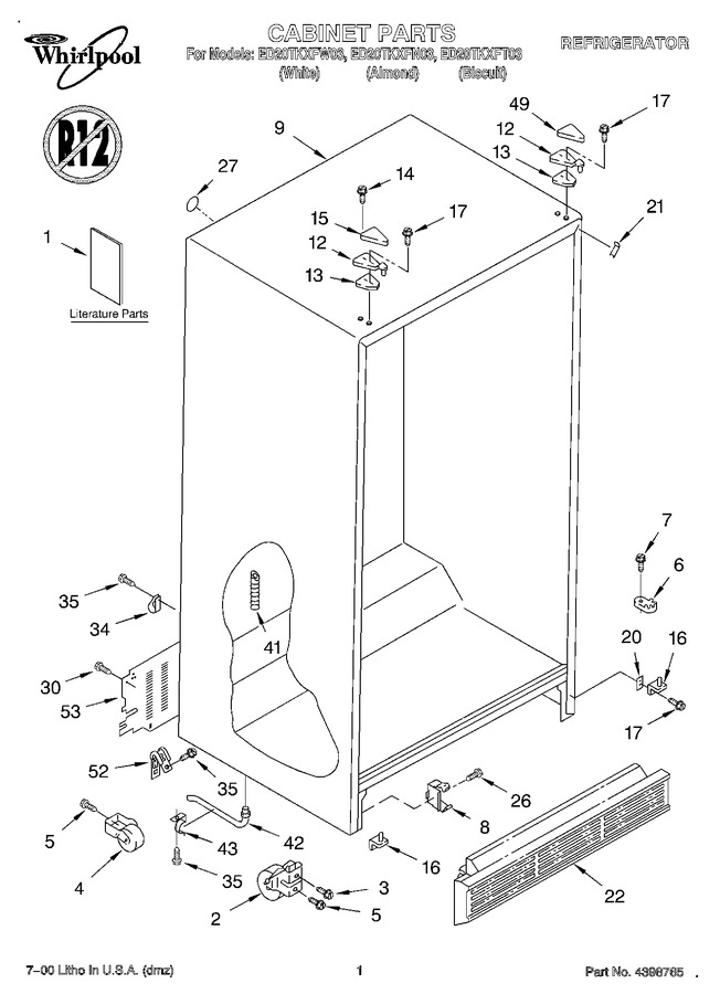 Diagram for ED20TKXFW03