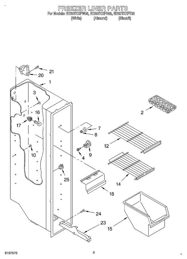 Diagram for ED20TKXFW05