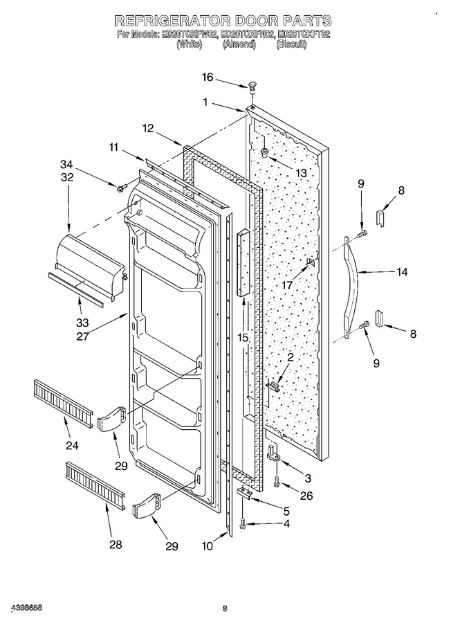 Diagram for ED20TQXFW02