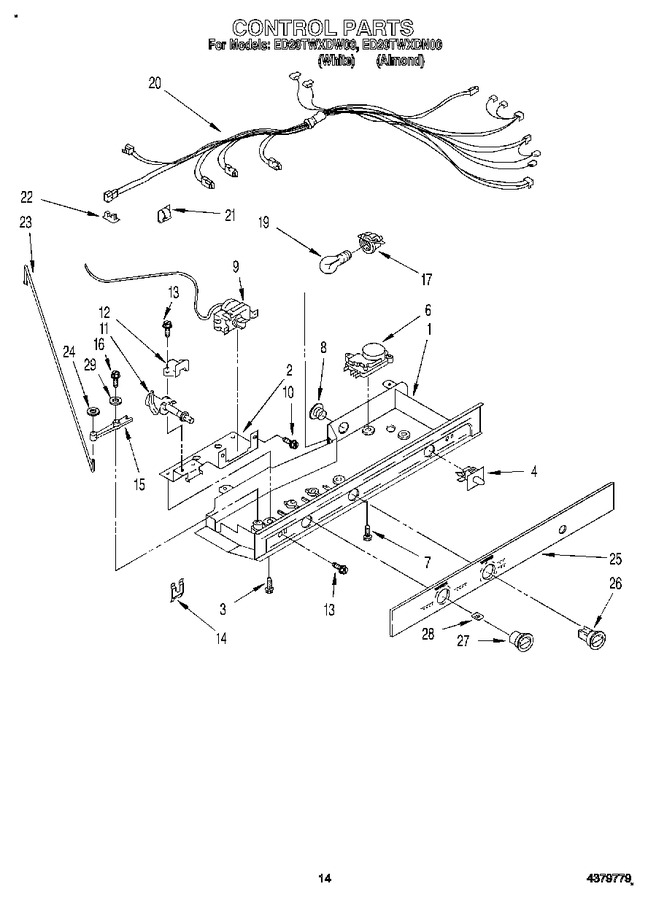 Diagram for ED20TWXDW00